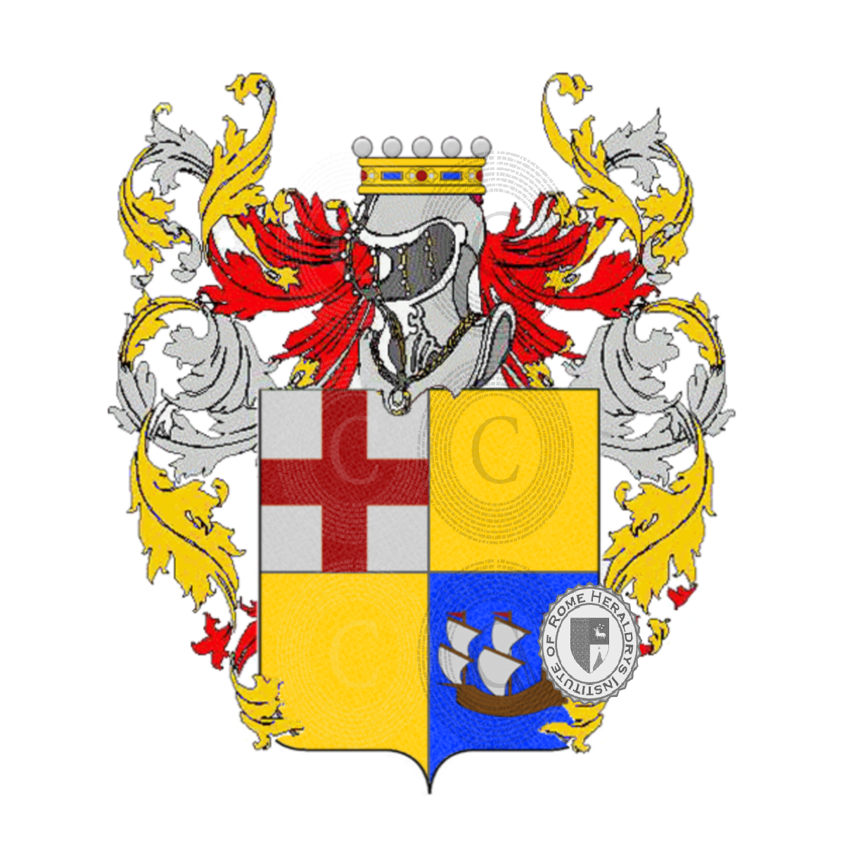 Coat of arms of familybollini        