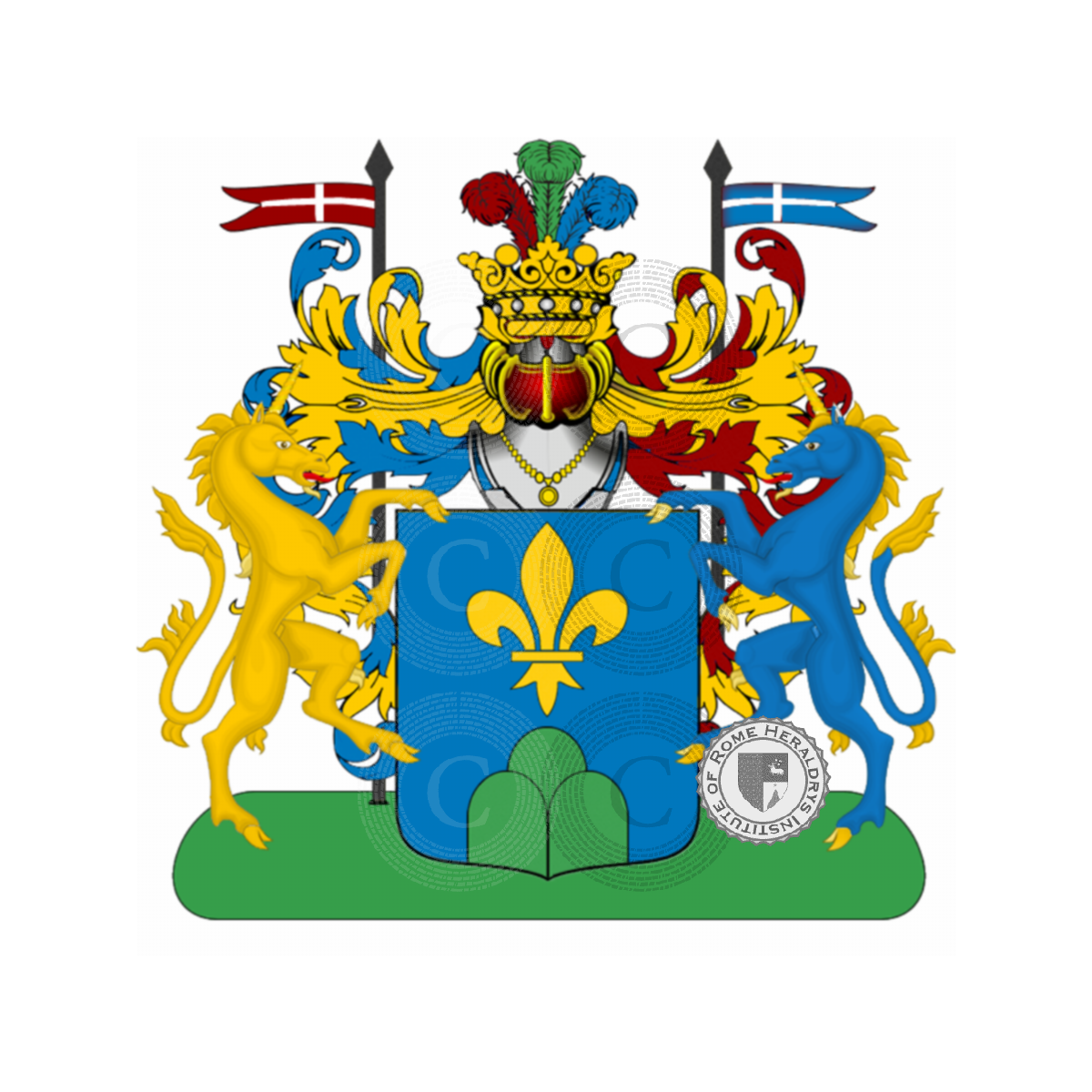 Coat of arms of familypierotti    