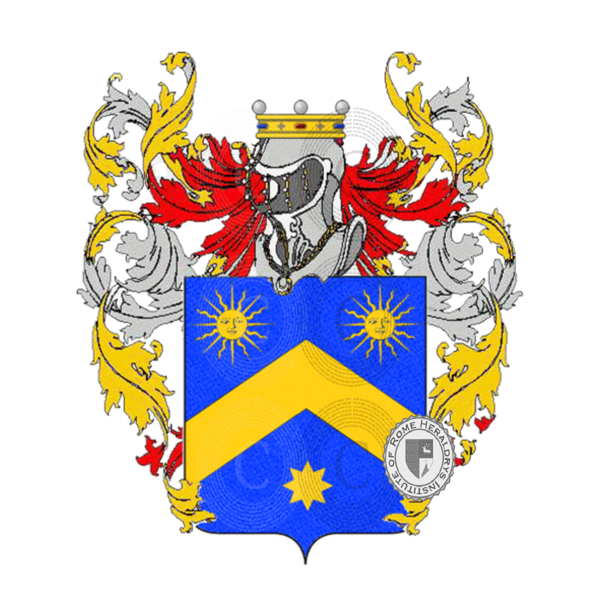 Coat of arms of familygualdrini    
