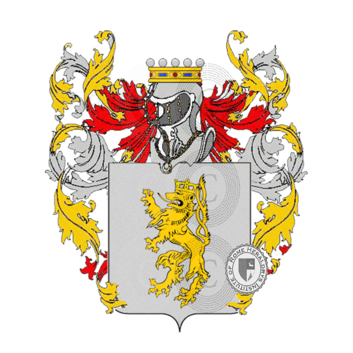 Coat of arms of familygiustino    