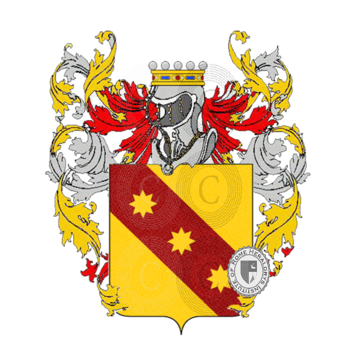 Wappen der Familieluchini    