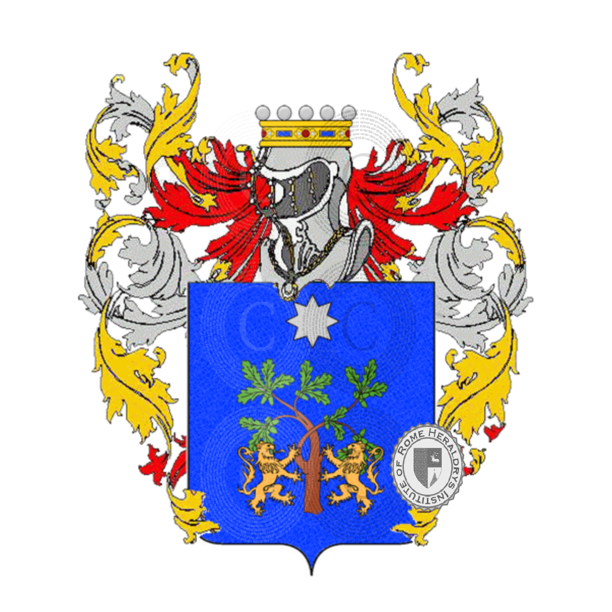 Coat of arms of familynotarianni    
