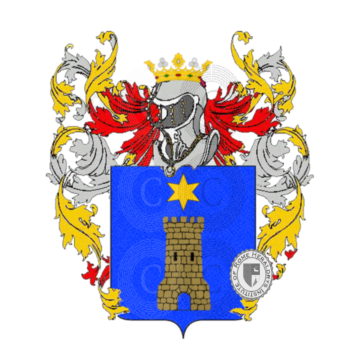 Coat of arms of familycostantini    