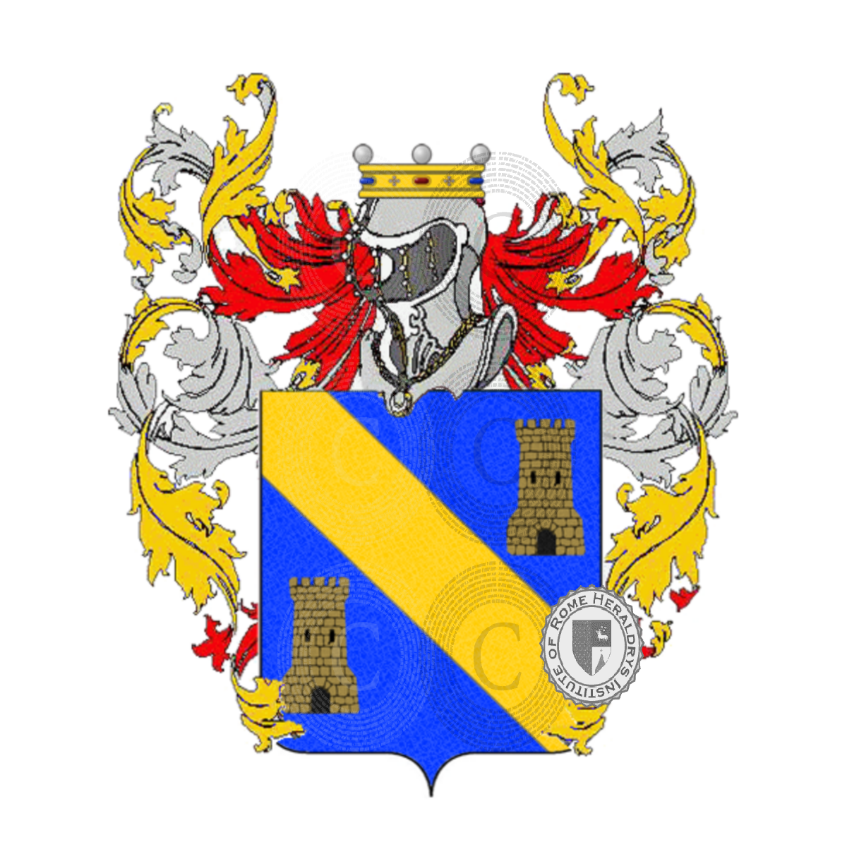 Wappen der Familiecrocioni    