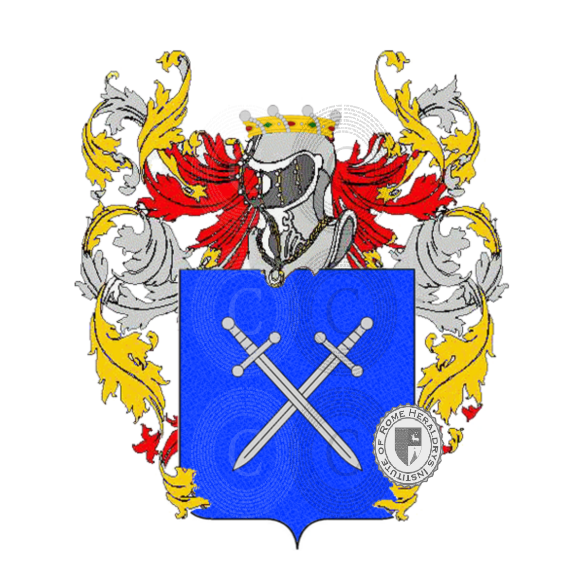 Escudo de la familiaagnese    , d'Agnese,Dagnese