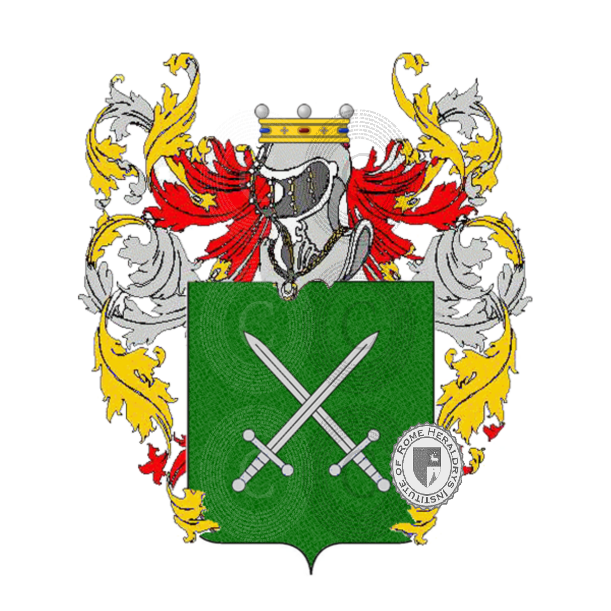 Wappen der Familiepassudetti     