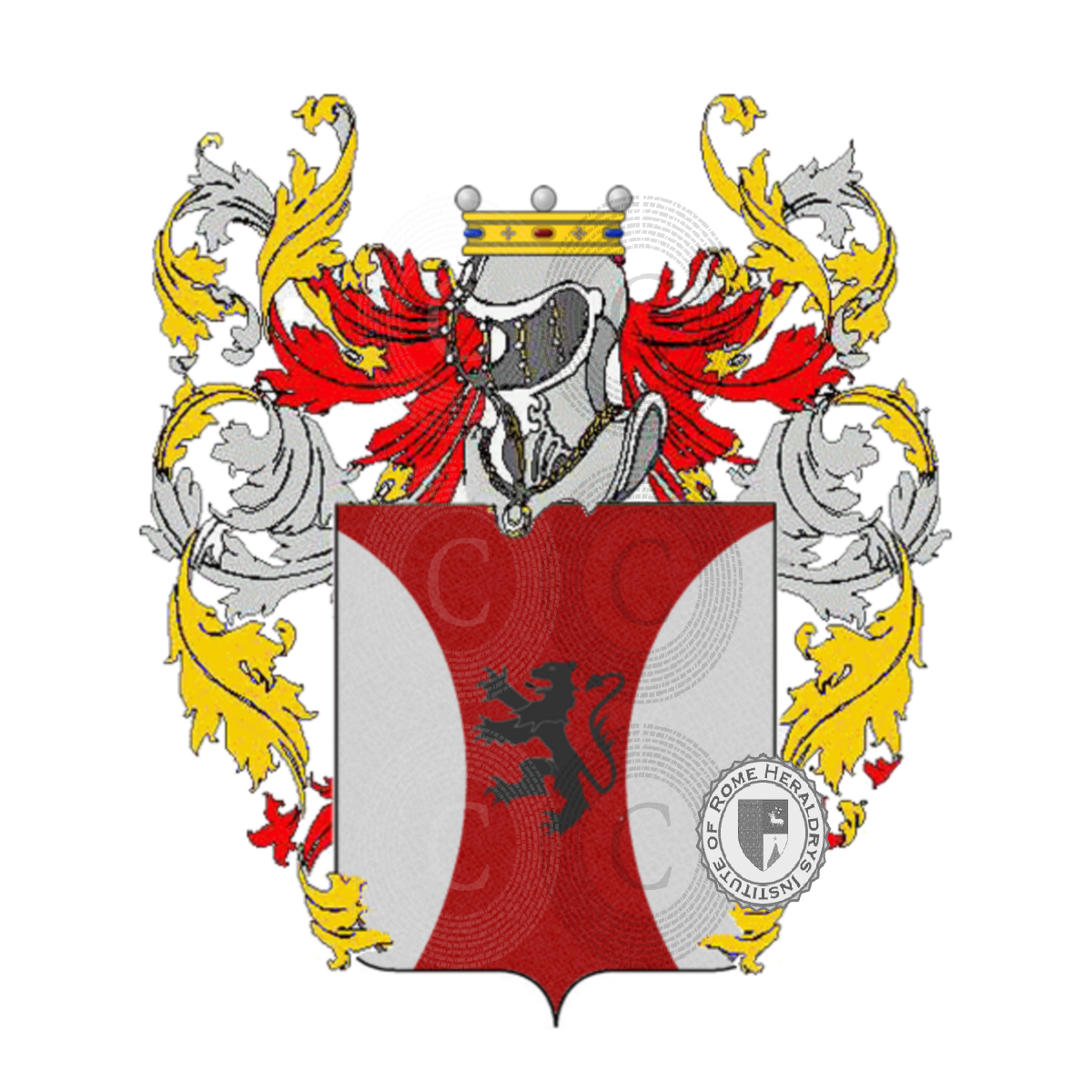 Coat of arms of familyfrattani    