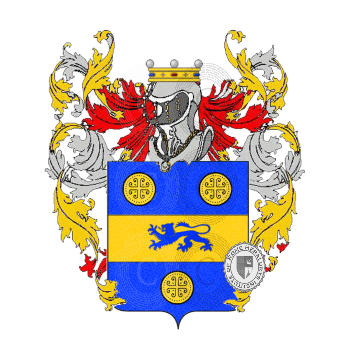 Coat of arms of familypiludu    
