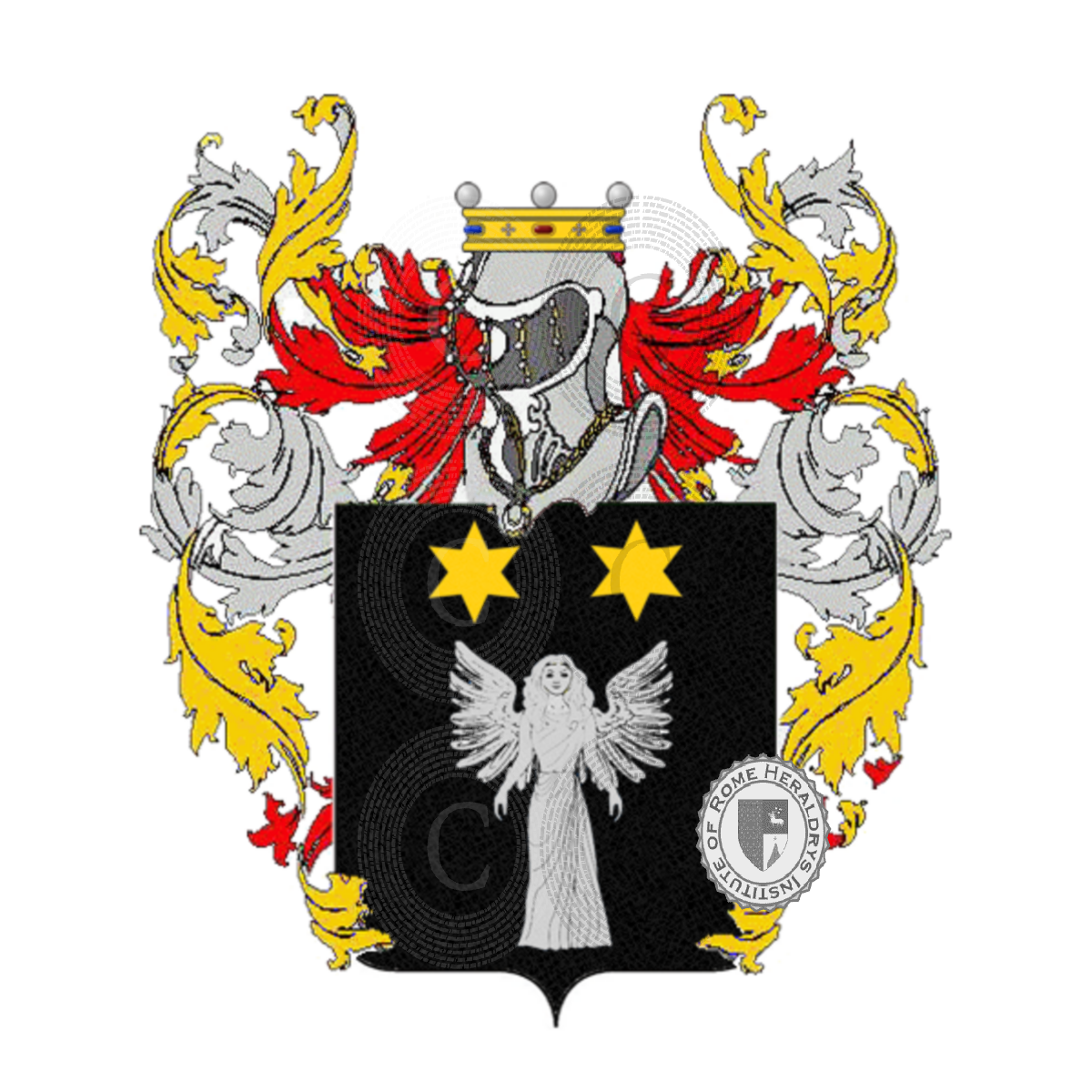 Coat of arms of familybracciali     