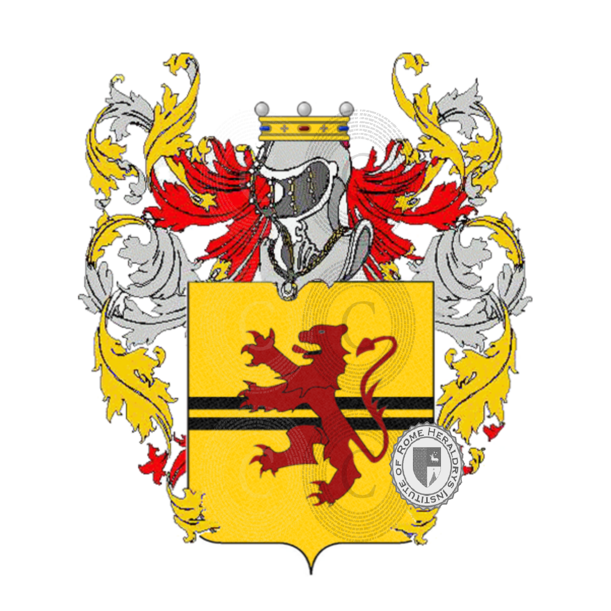 Coat of arms of familycortiania     