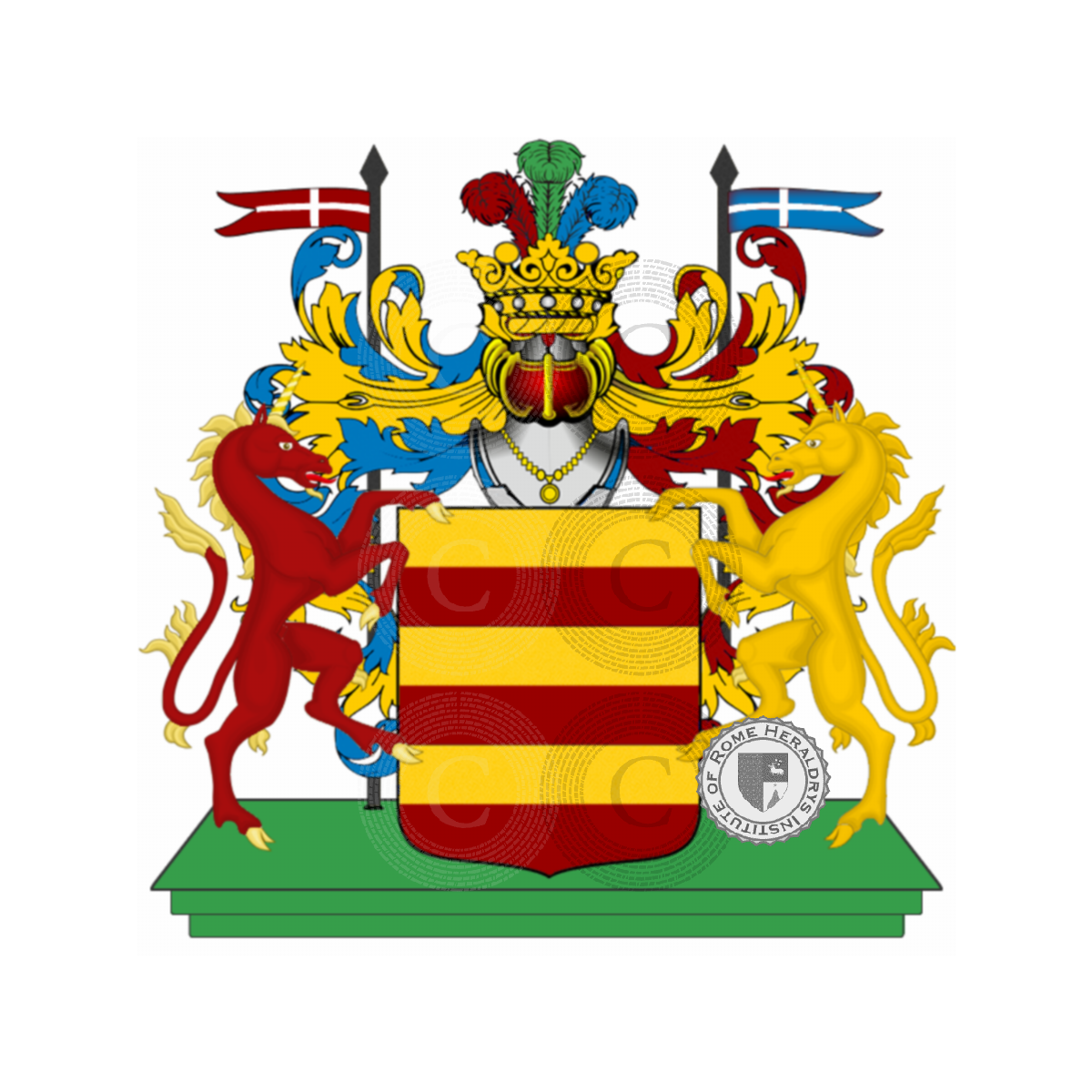 Coat of arms of familyaversa        