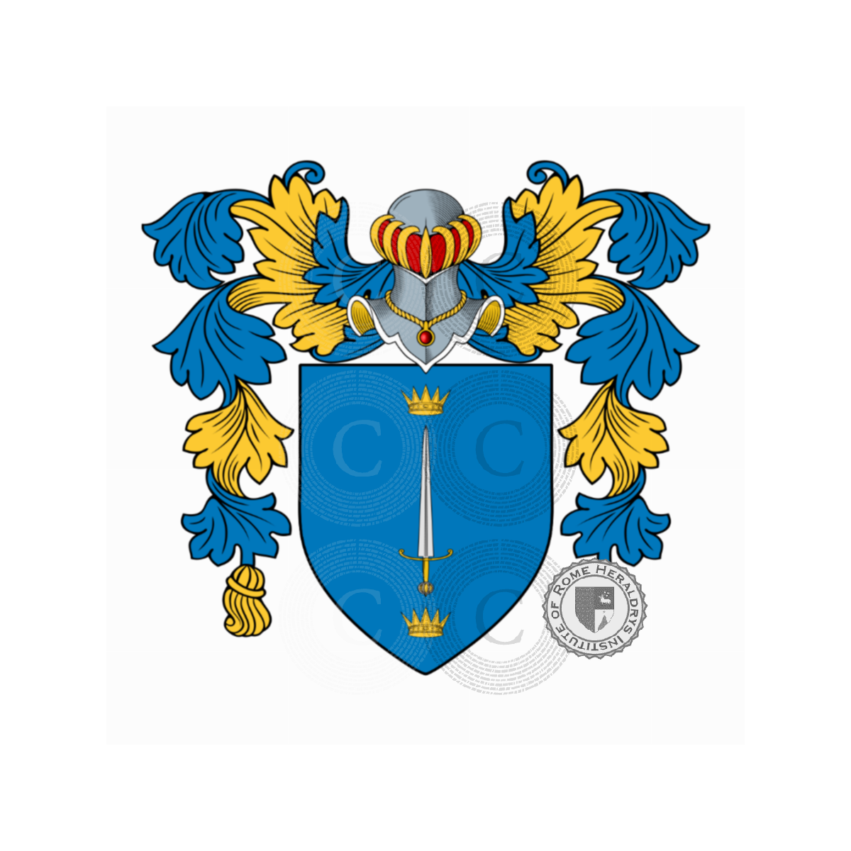 Coat of arms of familyde Giovanni, de Gioanni,Giovanni