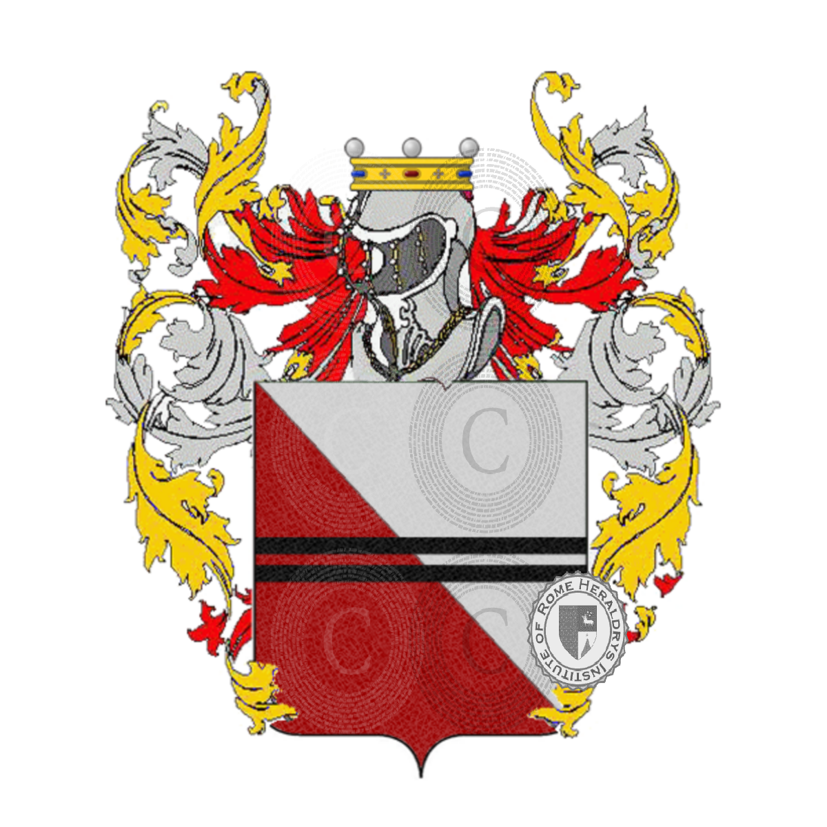 Coat of arms of familypellacani    