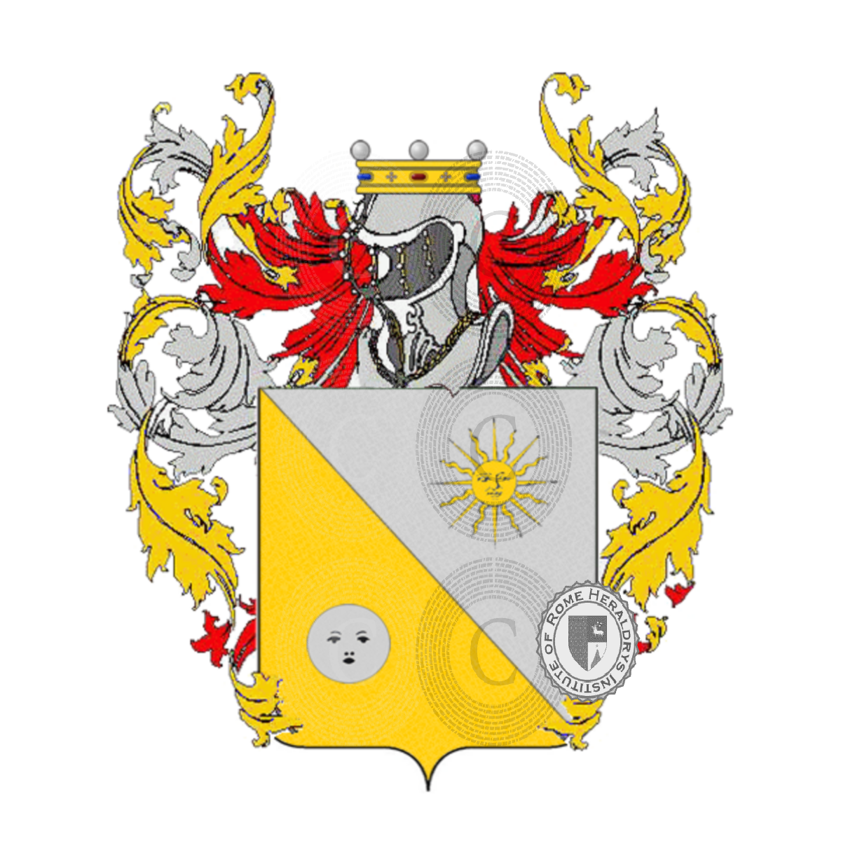 Coat of arms of familyli calsi    