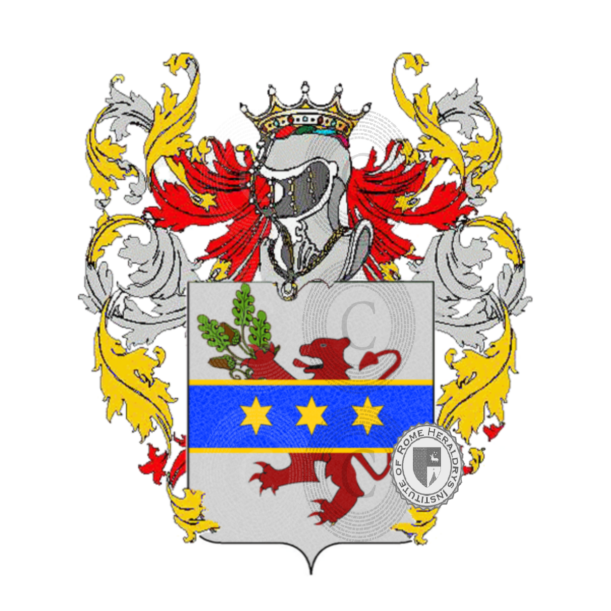 Coat of arms of familycerrini    