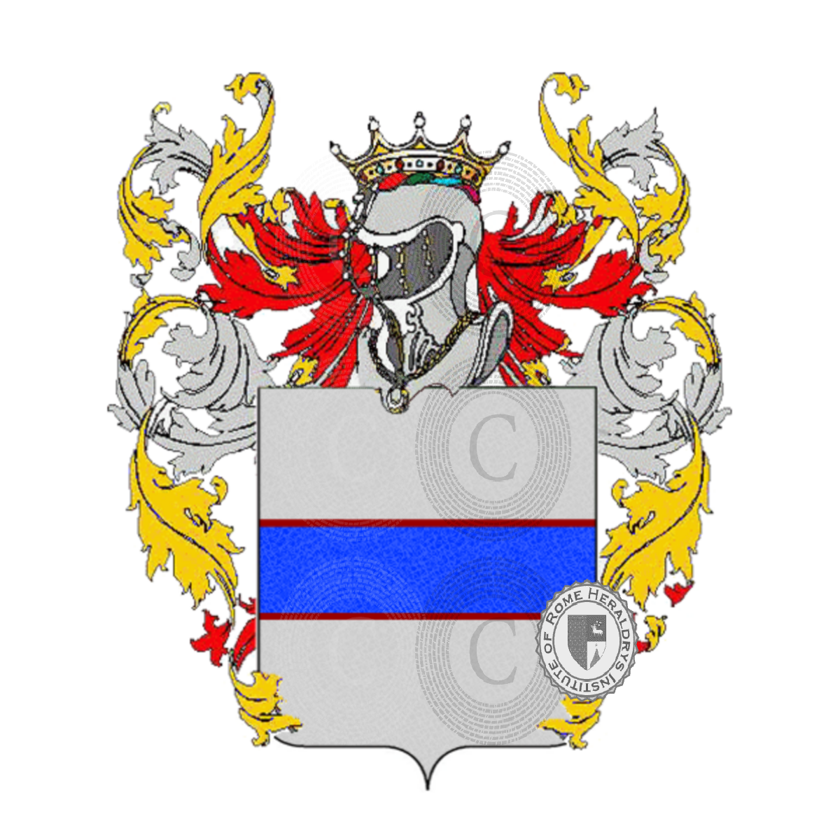 Coat of arms of familynapolano    