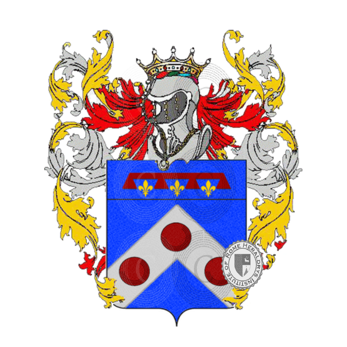 Coat of arms of familymazzini    