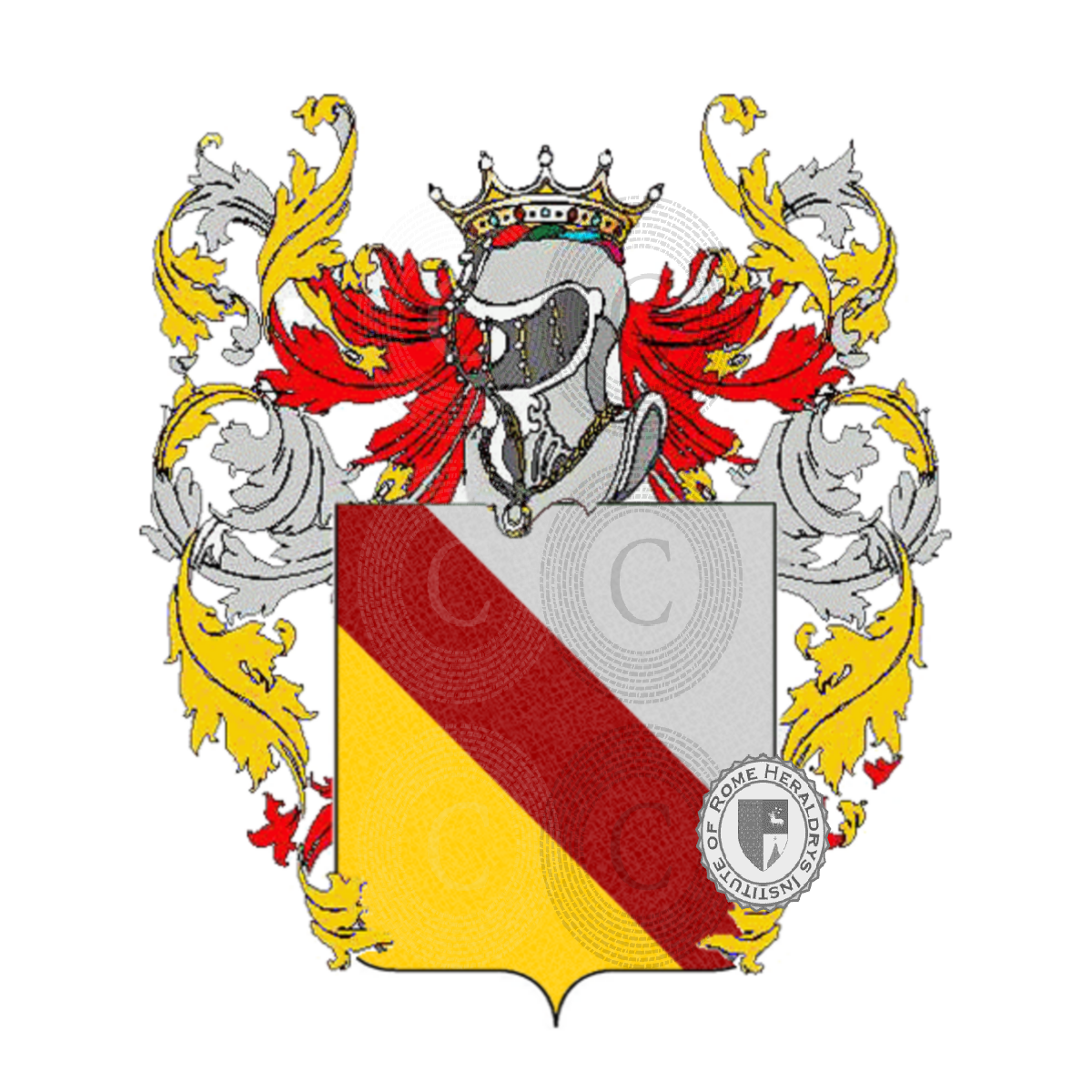Wappen der FamiliePercopo     