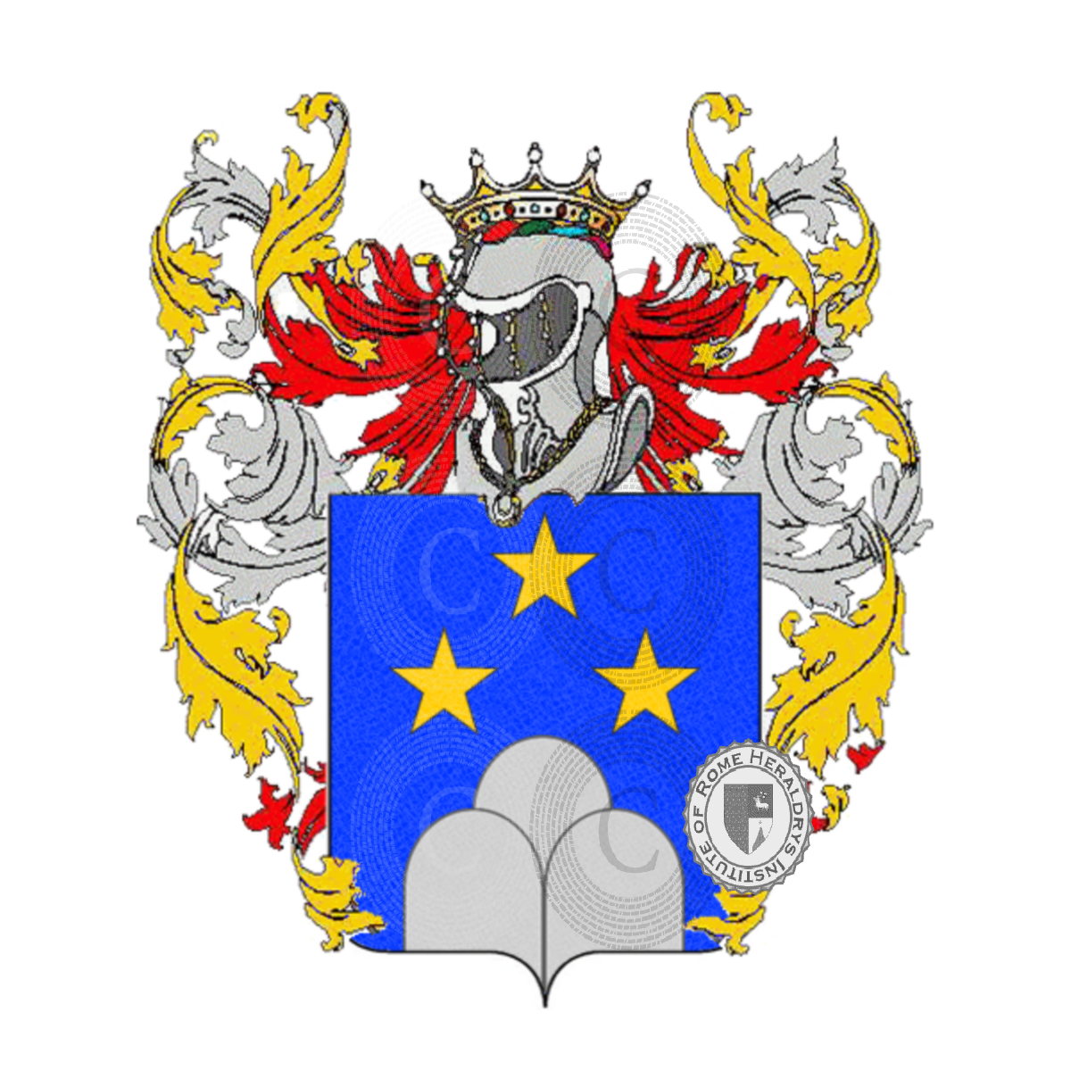 Wappen der Familielocatelli    
