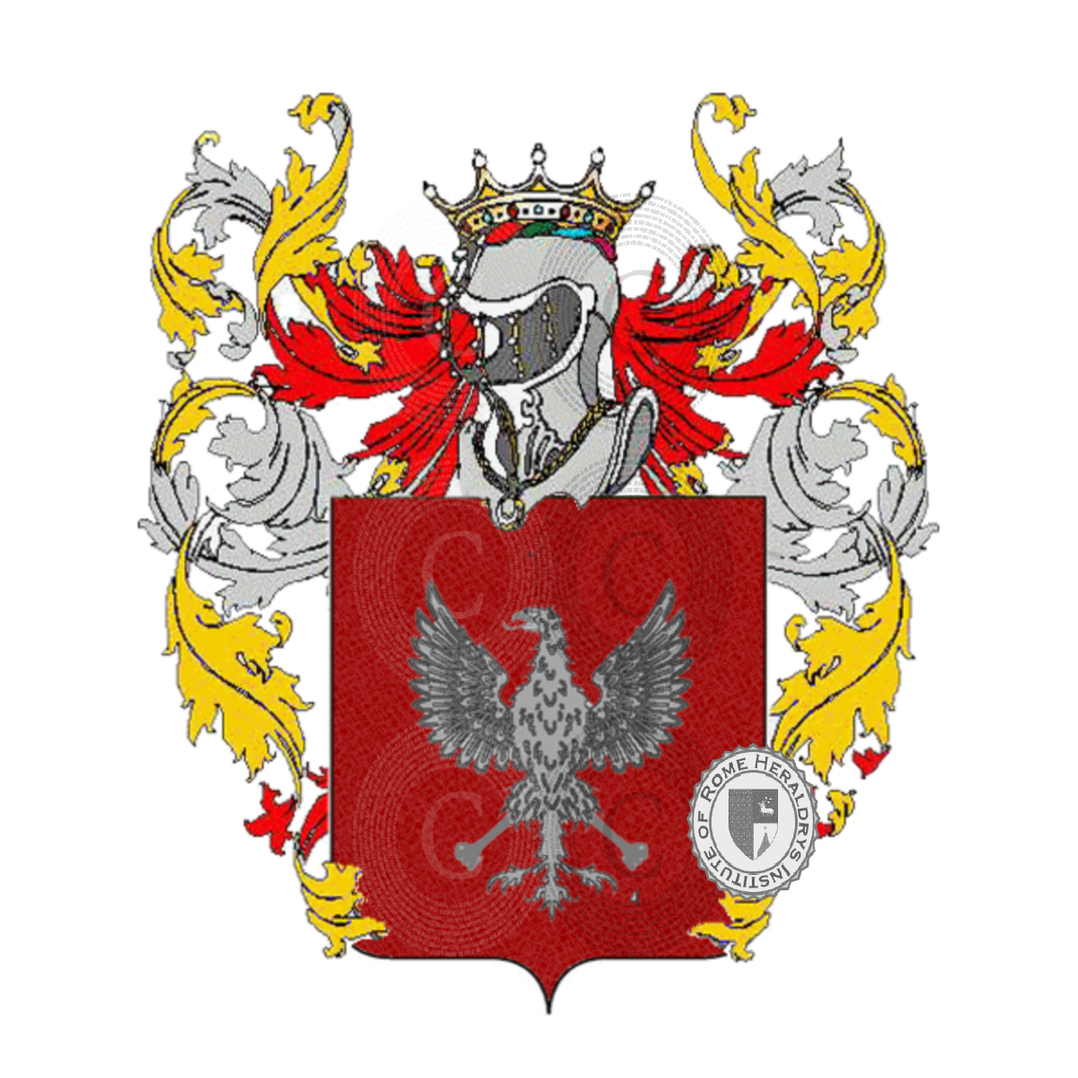 Wappen der Familiedell' aquila    