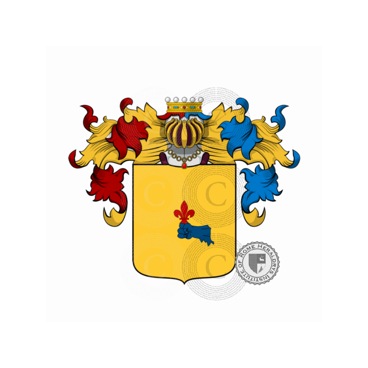 Wappen der Familiebrancato        