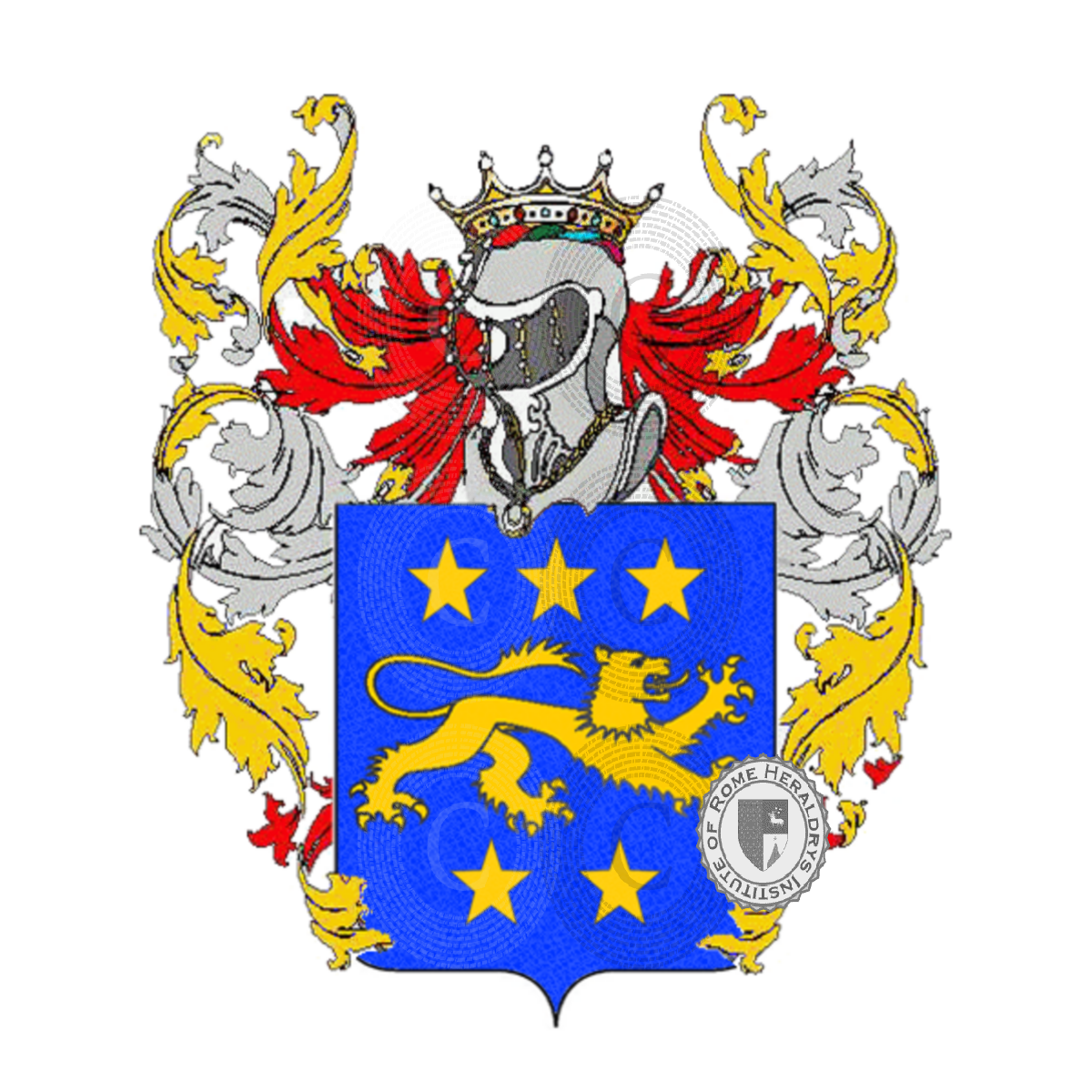 Coat of arms of familysaccardin    