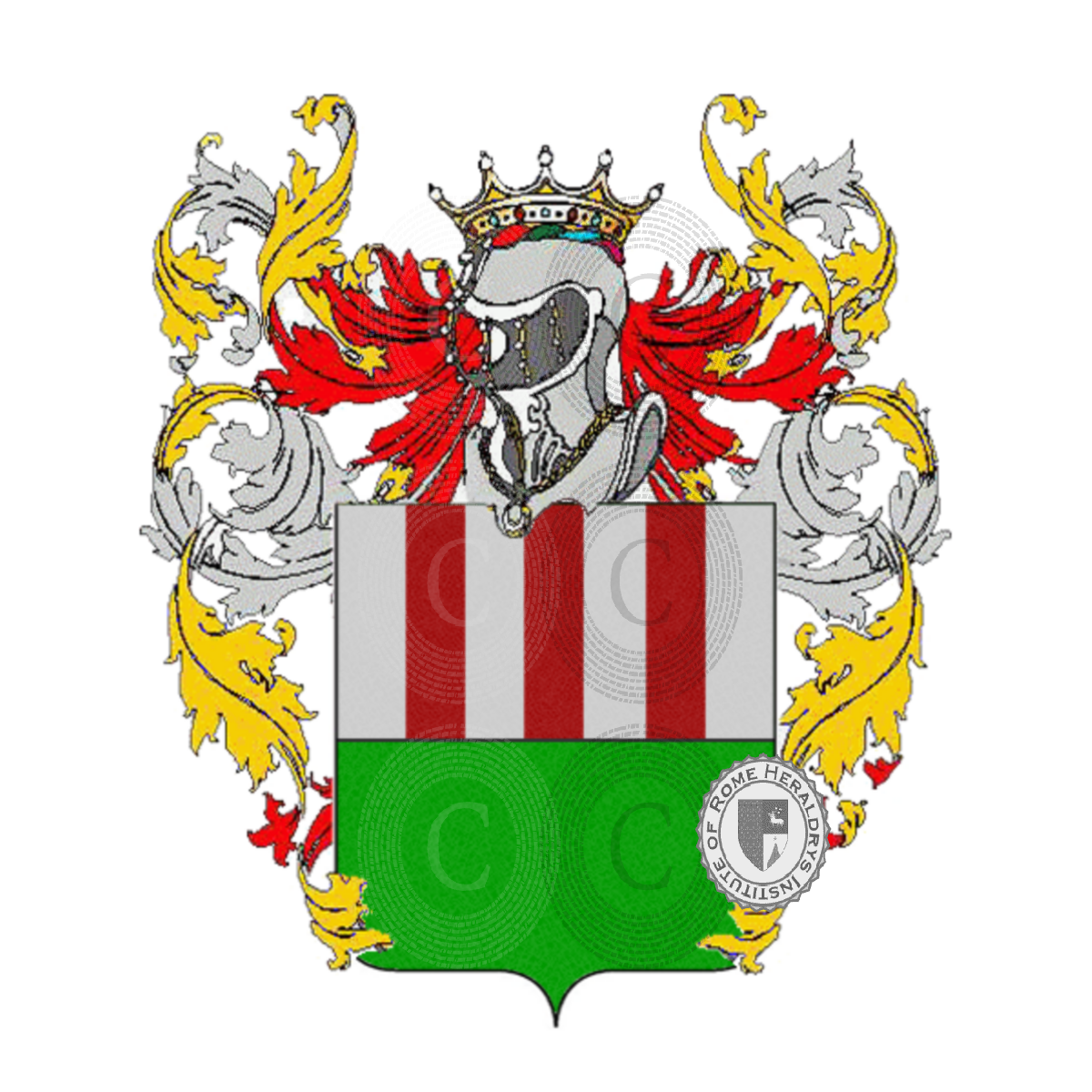 Coat of arms of familypellecchia    