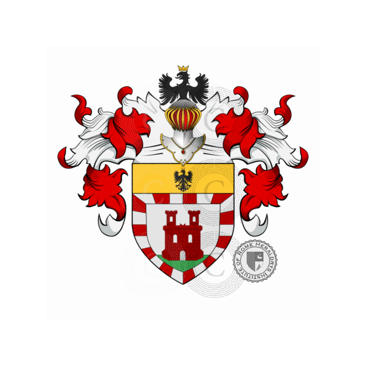 Wappen der FamilieErba, dell'Erba,Erba Odescalchi