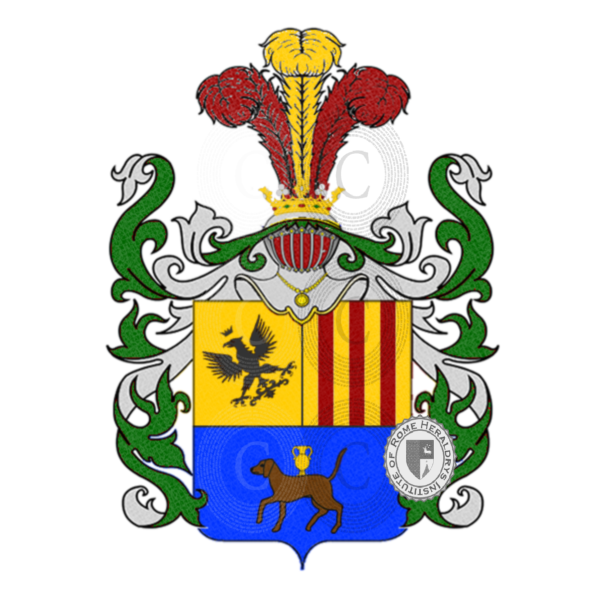 Wappen der Familiebalsamo di specchia        