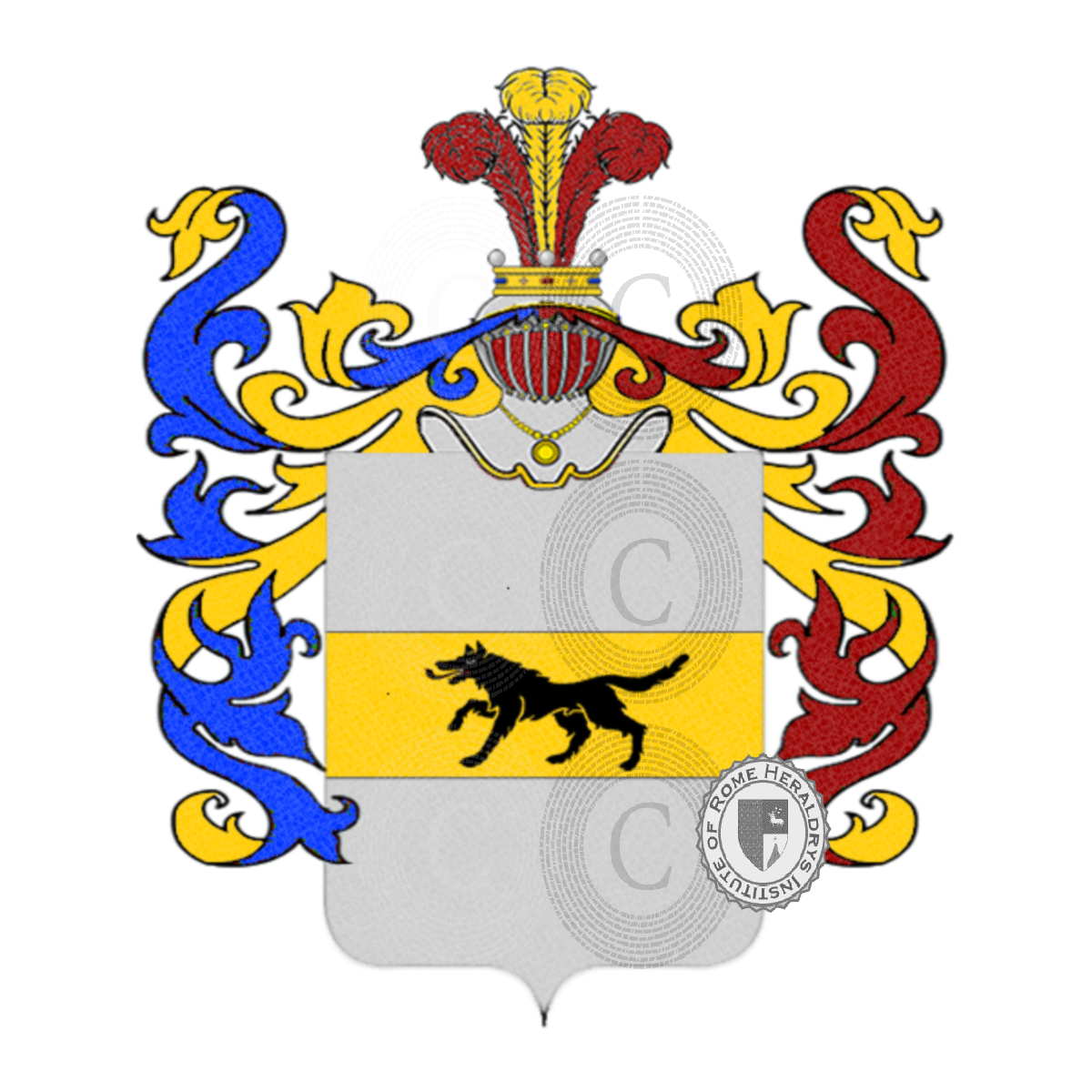 Coat of arms of familygaudesi    
