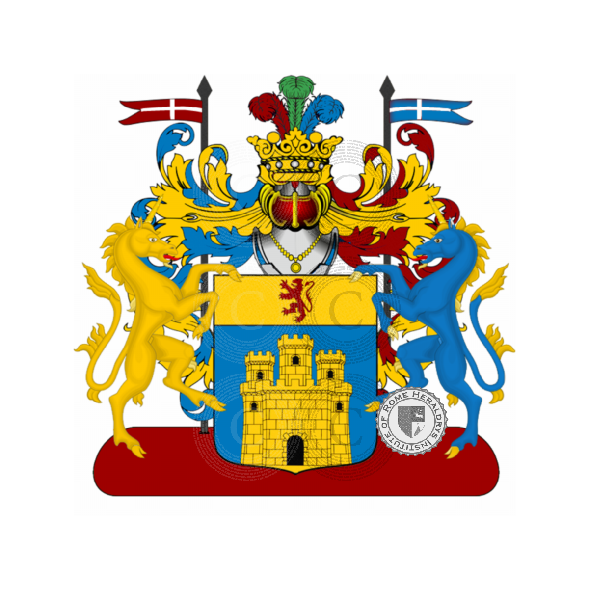 Coat of arms of familysabatini    