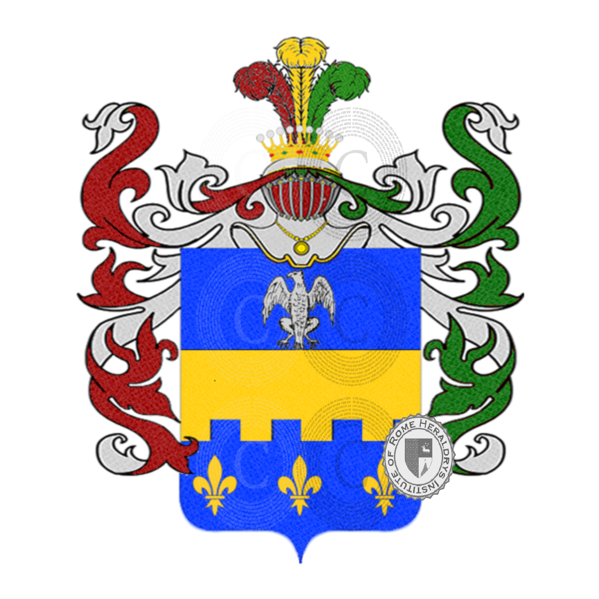 Wappen der Familiealbertazzi    