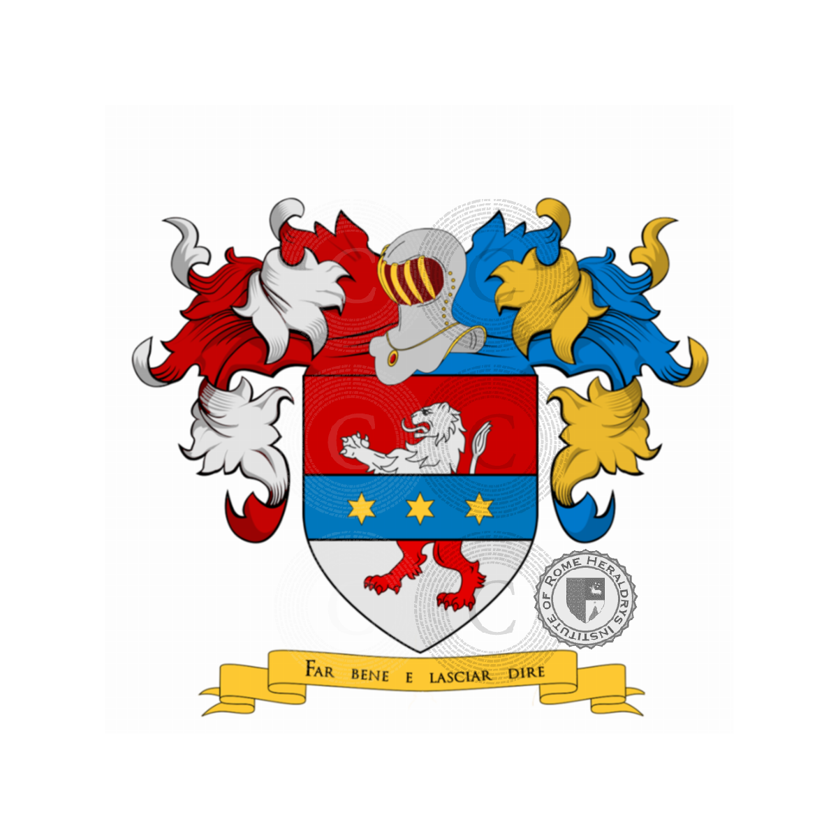 Coat of arms of familyMele, lo Mele