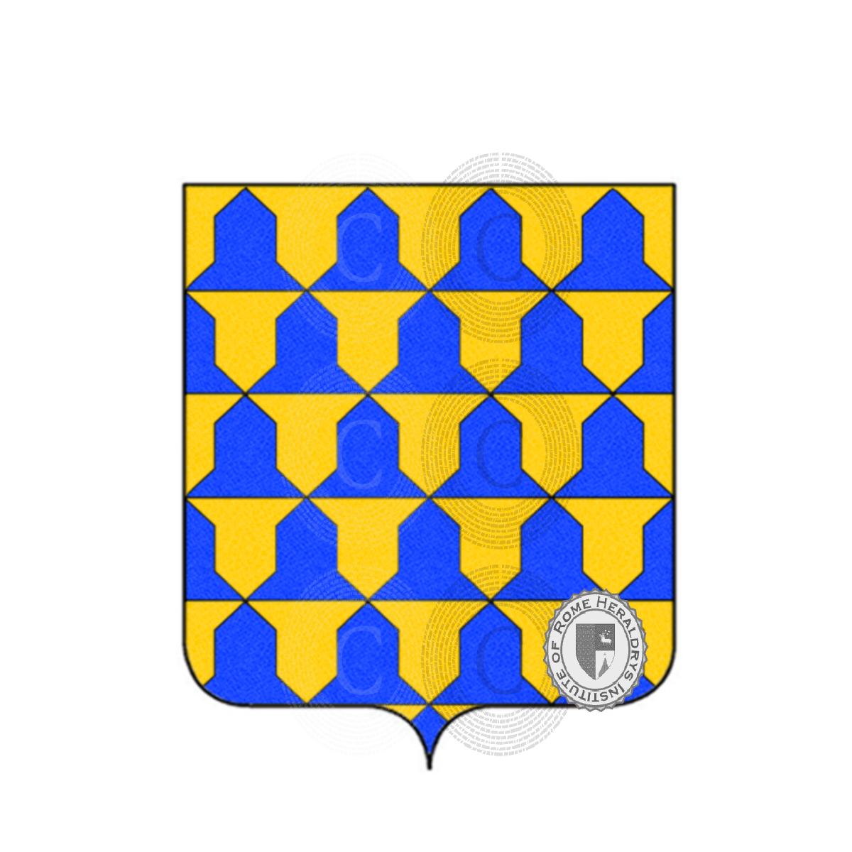 Coat of arms of familyafflitto