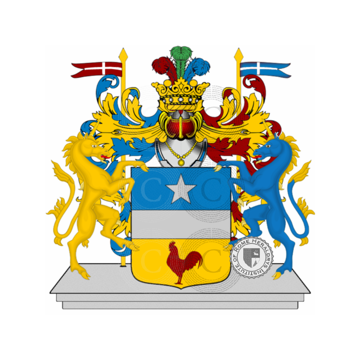 Coat of arms of familyPaoletti