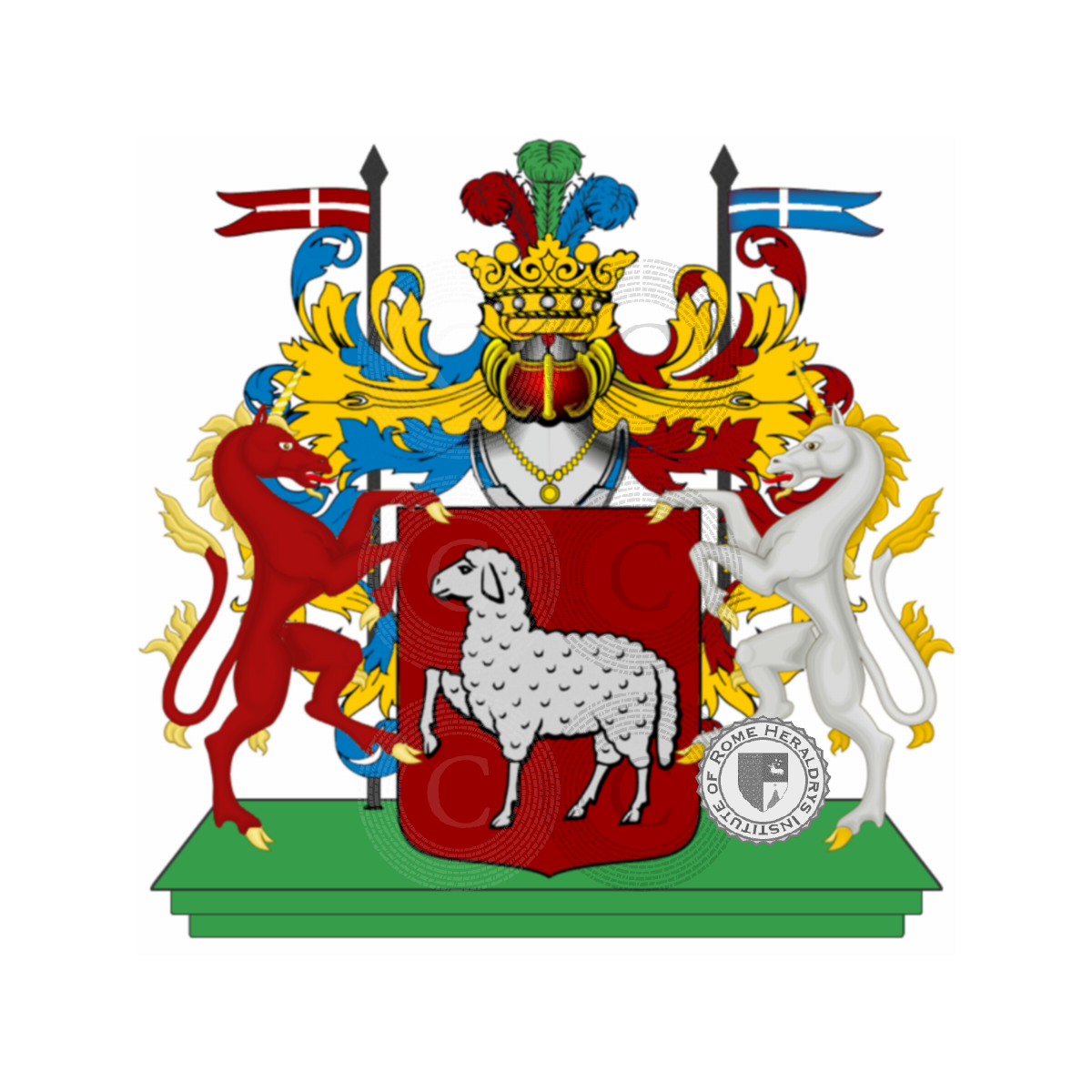 Coat of arms of familyfrizzera
