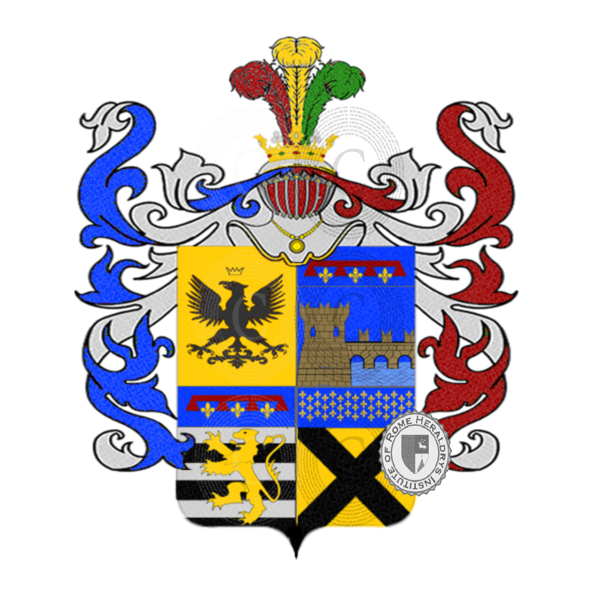 Wappen der Familiemarsigli