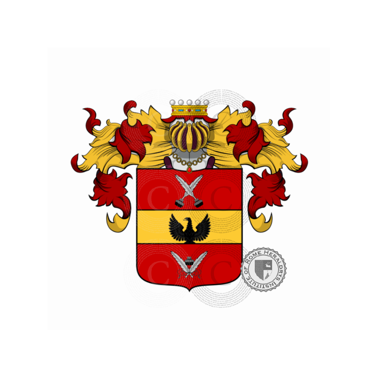 Coat of arms of familyjacobelli