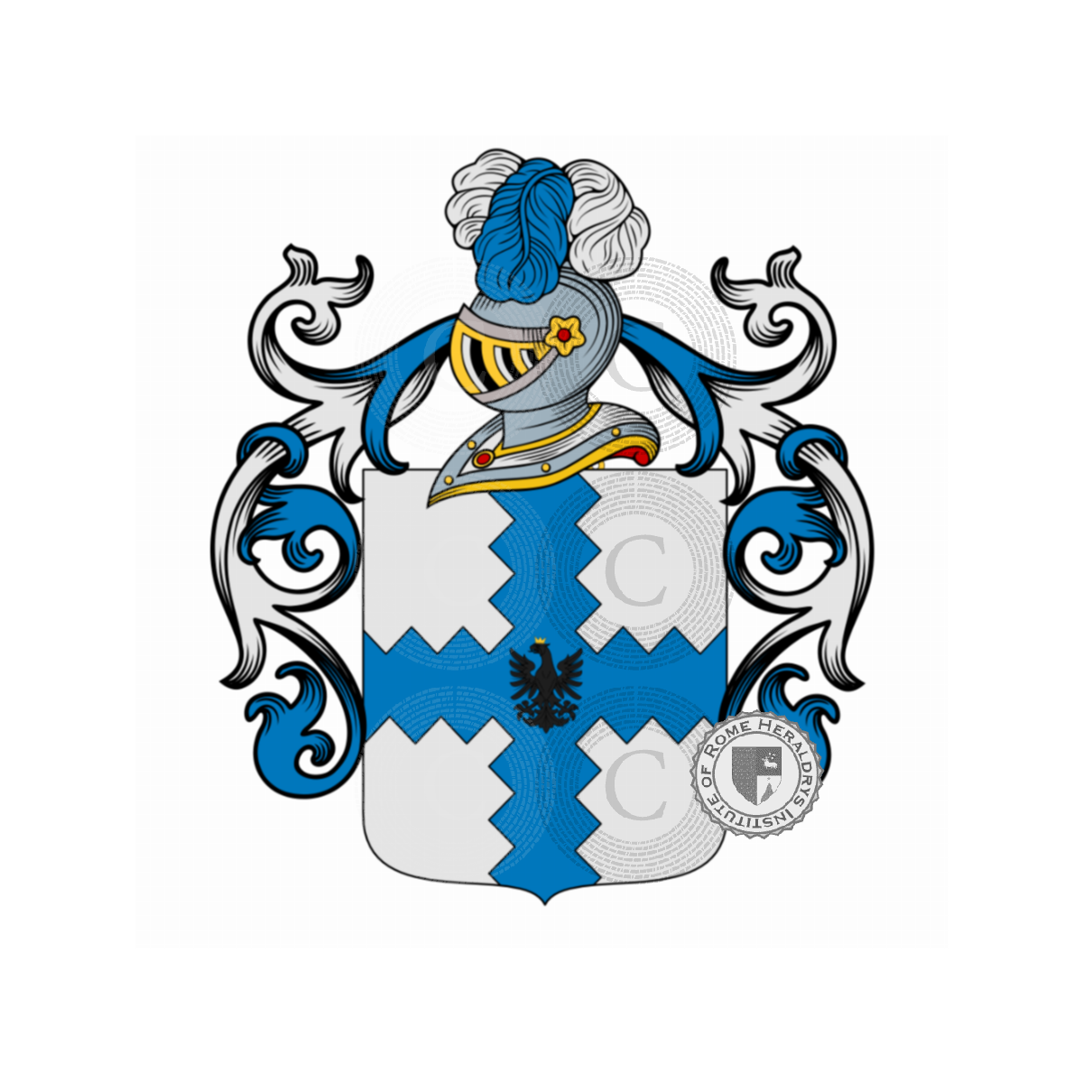 Escudo de la familiaVeneruso, Venerosi