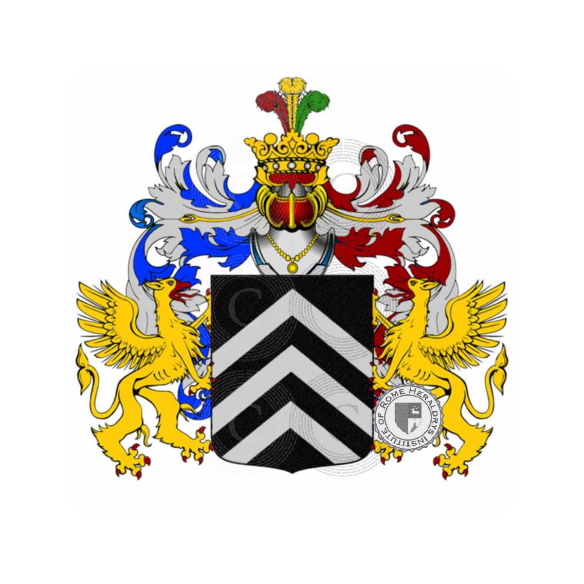 Coat of arms of familytaddei cascia