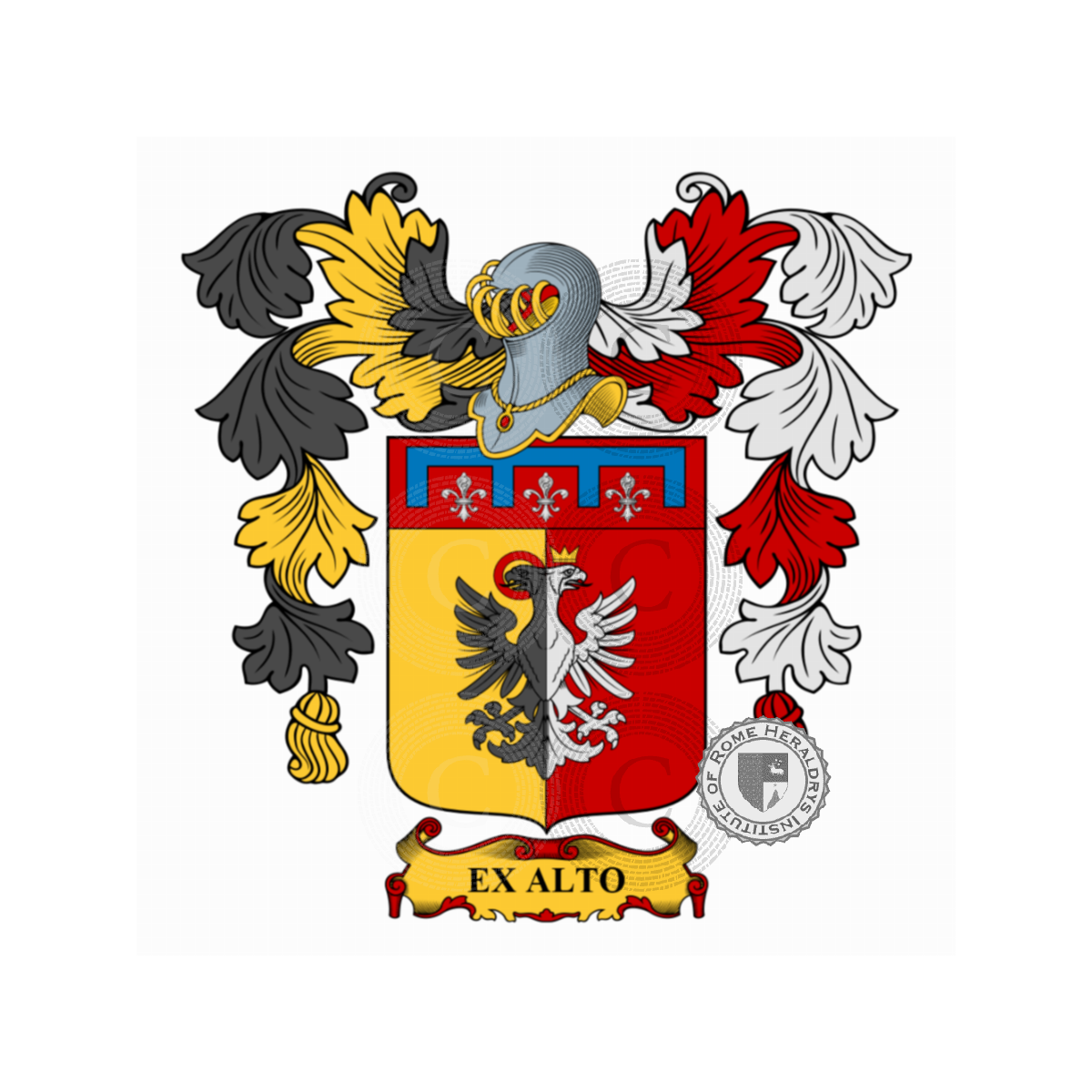 Wappen der FamilieGrassi, Crassi,de Grassi,de Grassis,Grassa