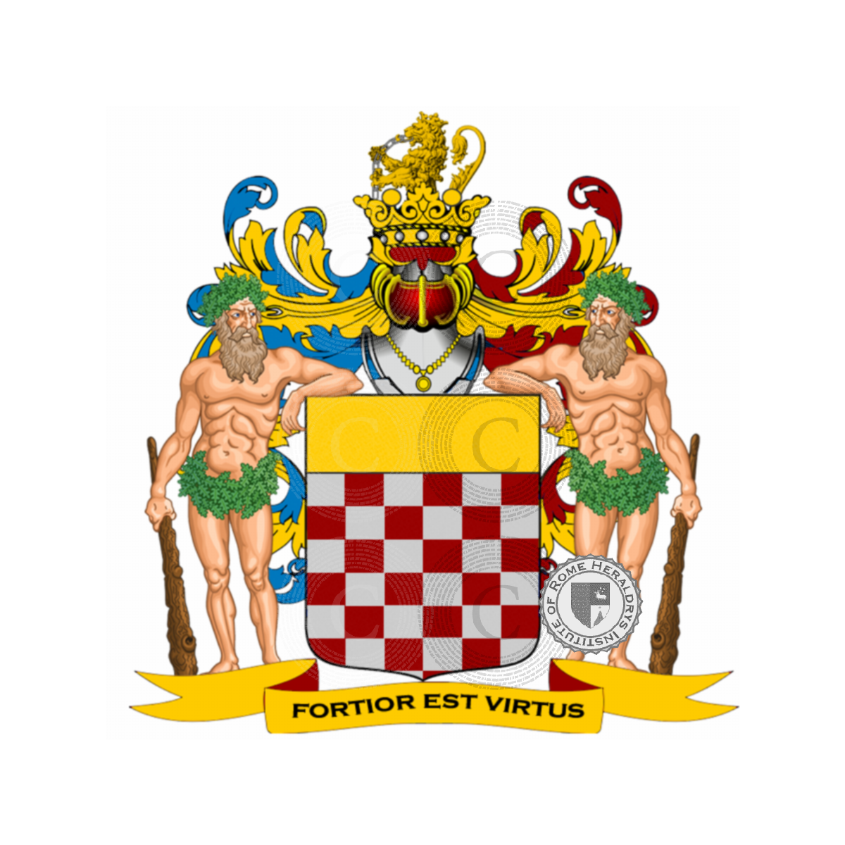 Wappen der FamilieRe, dal Re,Deregibus,lo Re,Re della Pona,Re Rebaudengo,Rebaudengo