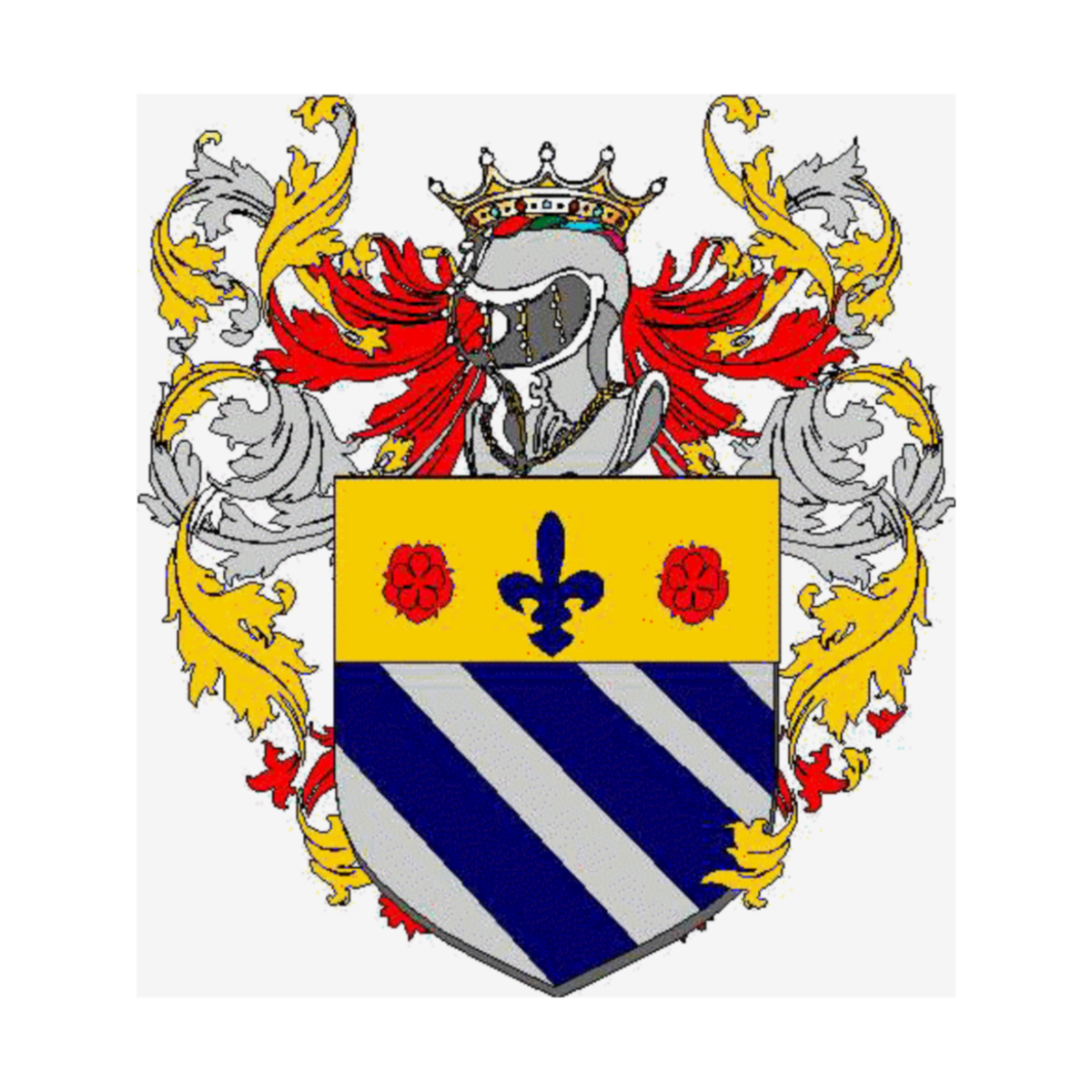 Coat of arms of family, Chiavarello