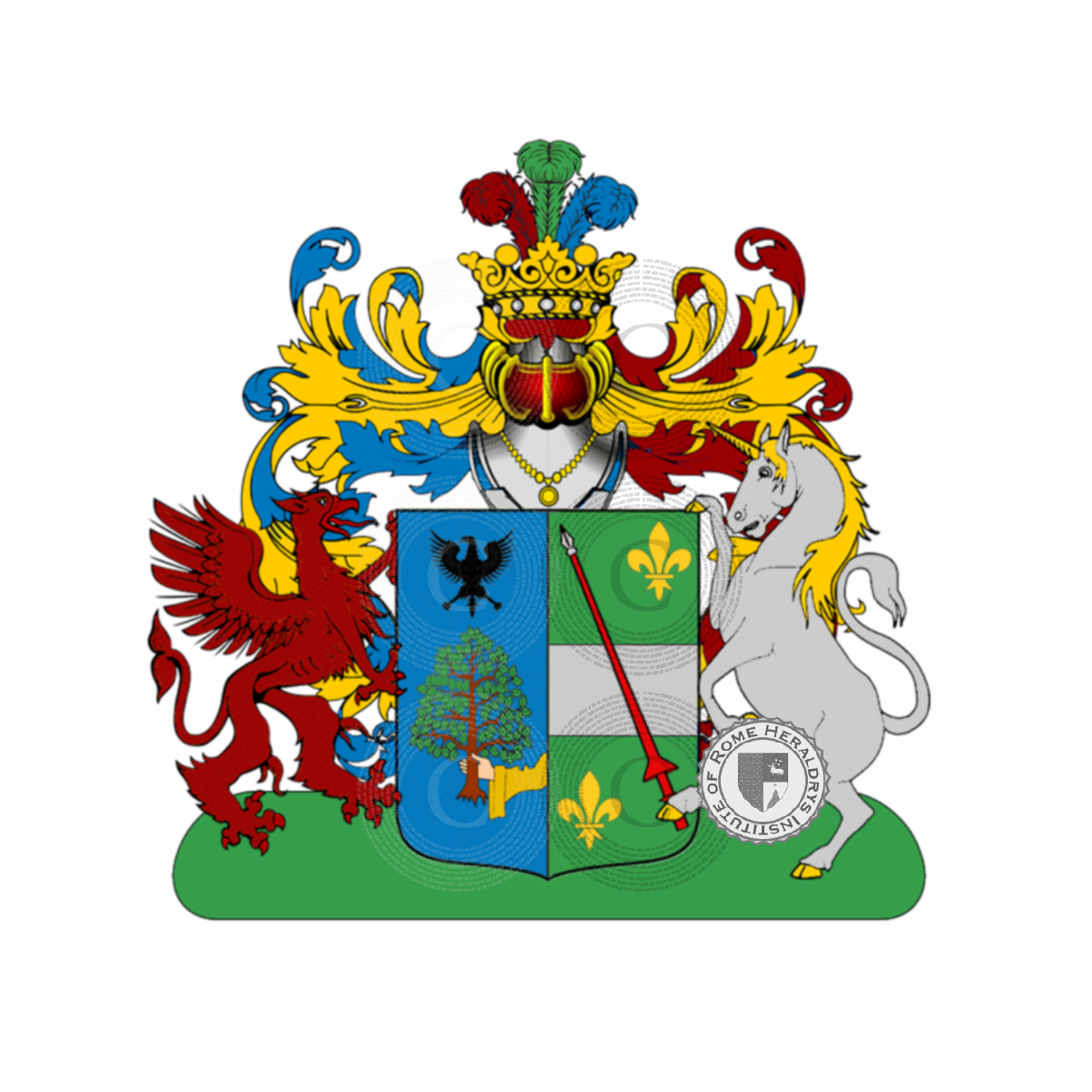 Wappen der Familiemancini - rimini