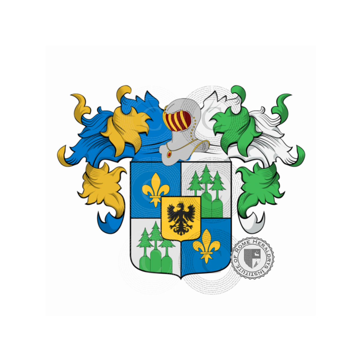 Coat of arms of familyZanetti, de Zanetti,Zanelli,Zanet,Zanetto,Zuanetti