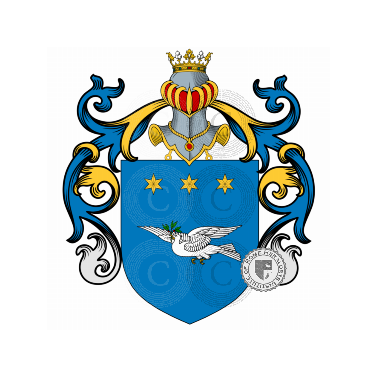 Wappen der FamilieNunziante, di Nunzio,Nunziante