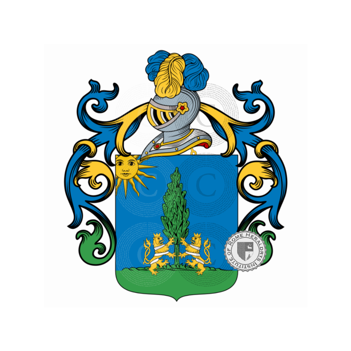 Coat of arms of familyZamparo, Zampa