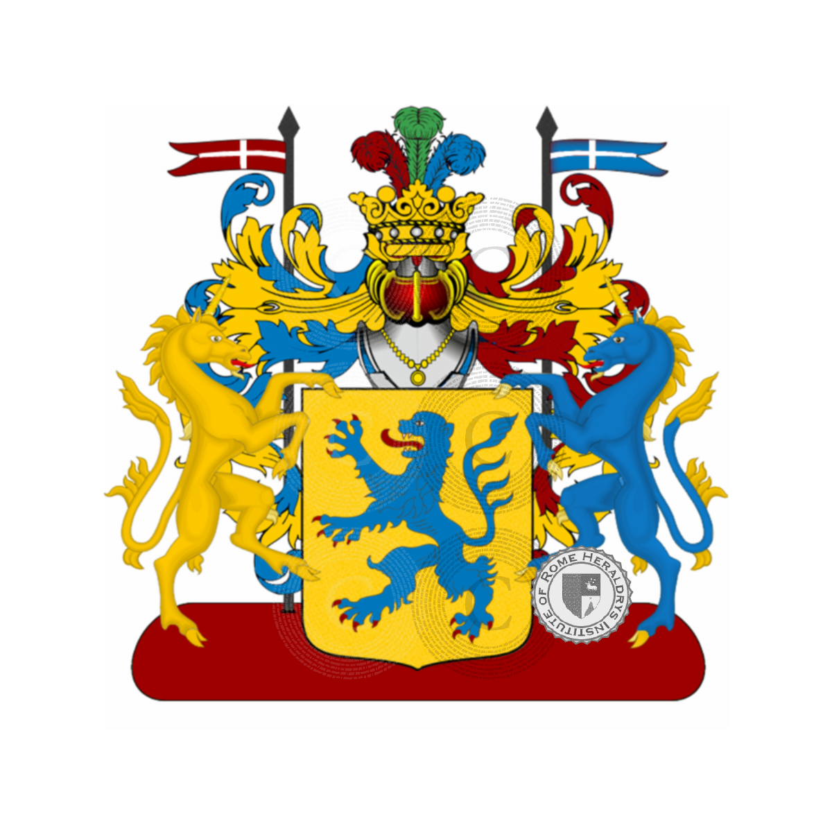 Wappen der Familieoppido caracciolo