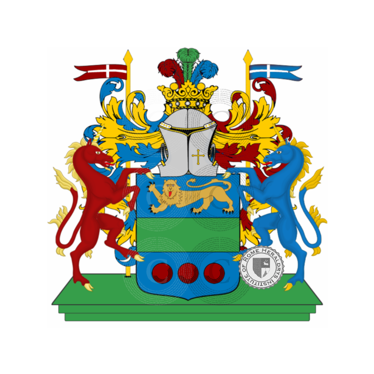 Wappen der Familiecenderelli