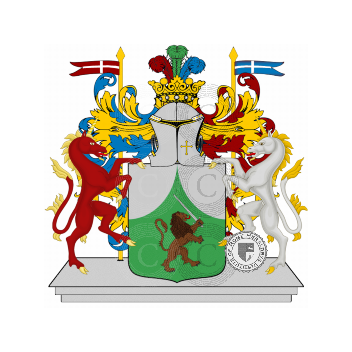 Coat of arms of familydi Bert